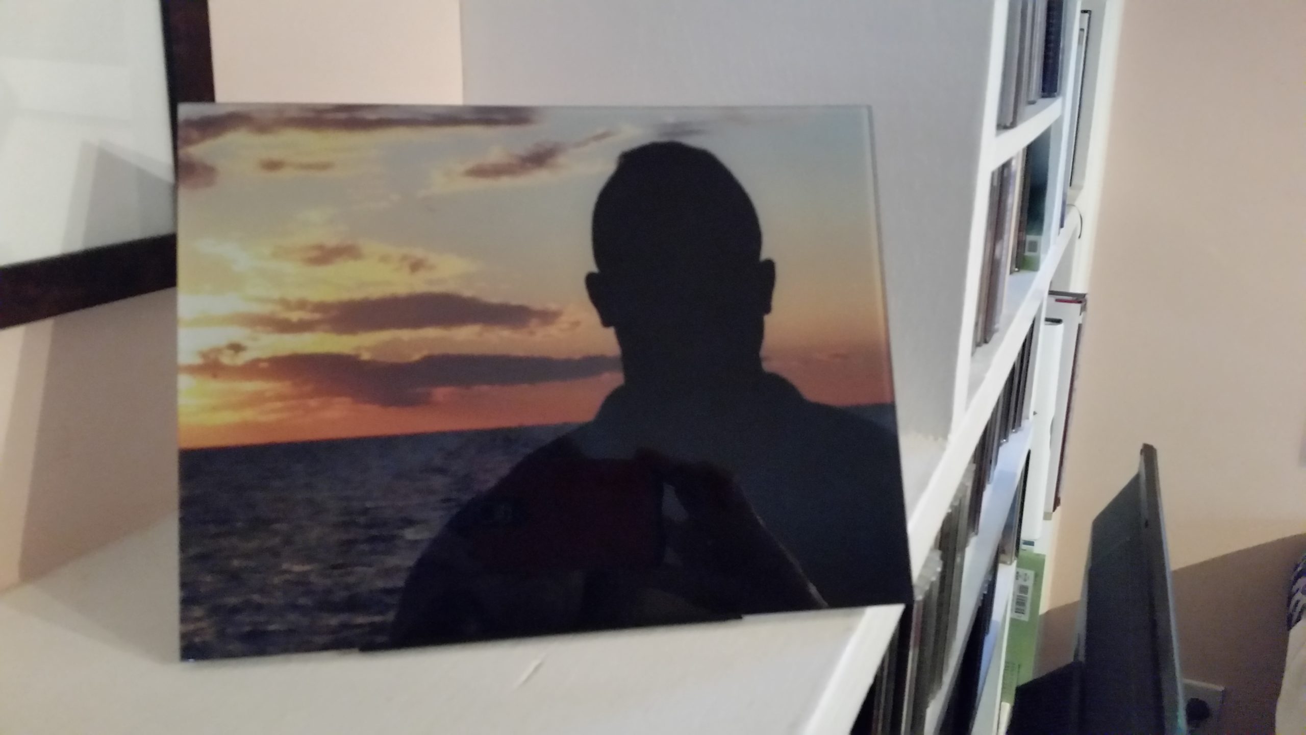 Fracture Glass Print