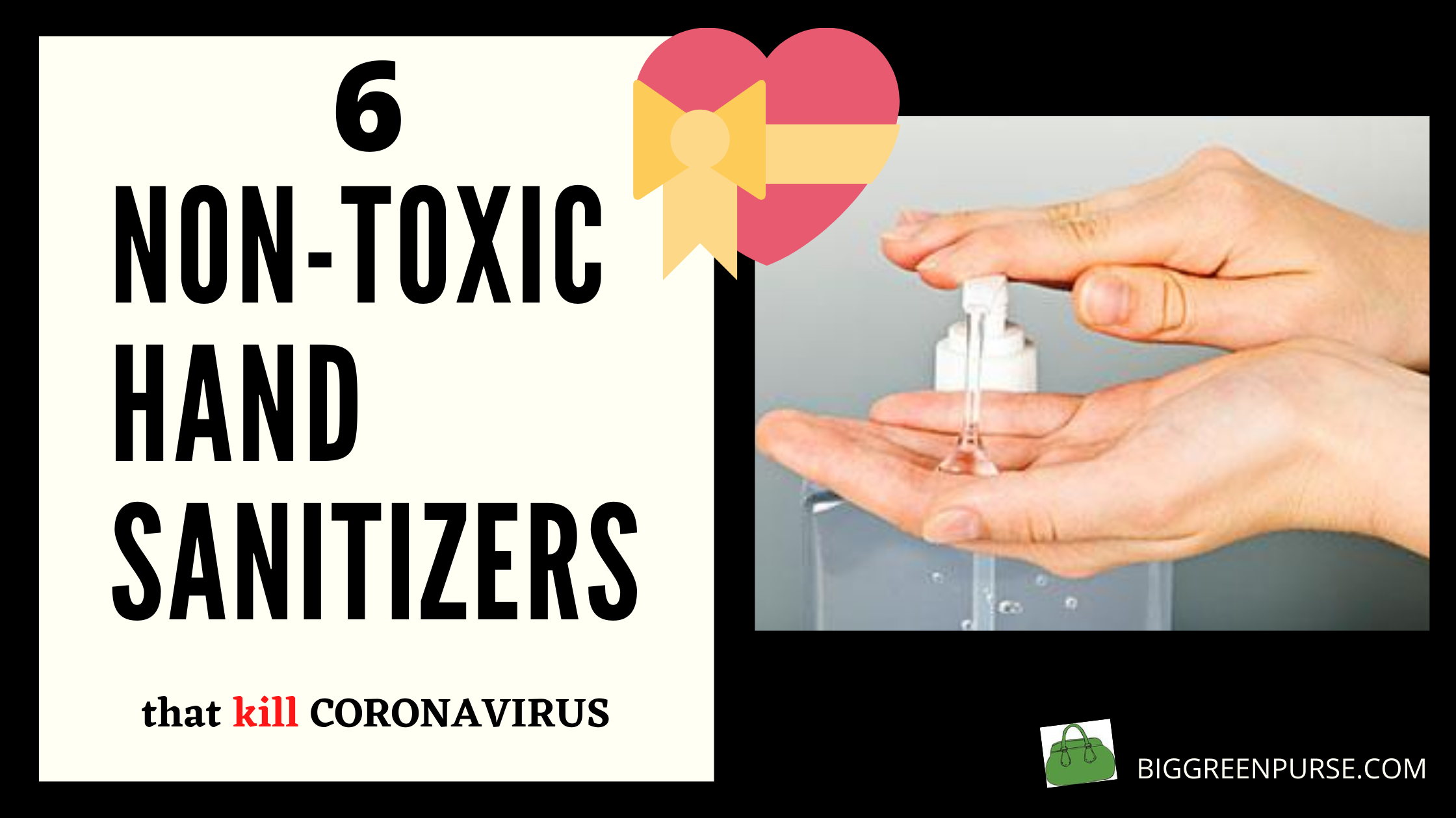 Best Non-Toxic Hand Sanitizer Blog Banner