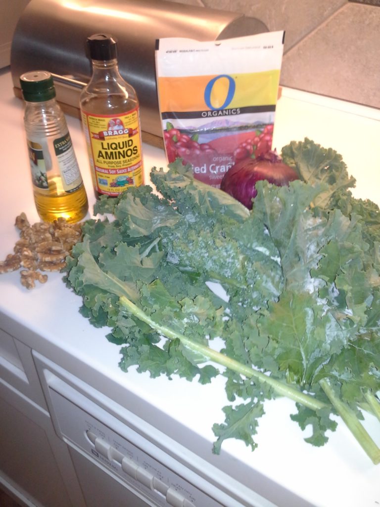 Kale Cranberry Salad